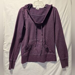 Maurices Deep Purple Stylish Hoodie Size Medium